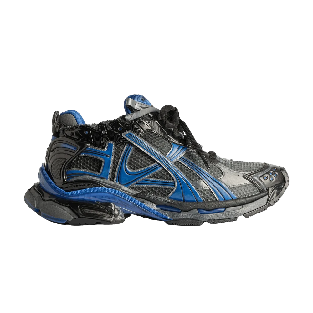 Кроссовки Balenciaga Runner Gradient Mesh Sneaker 'Black Blue Grey'