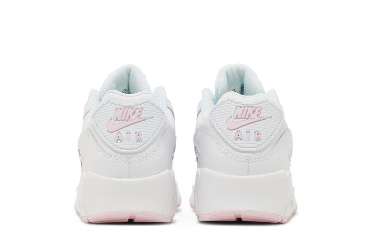 Кроссовки Nike Air Max 90 Leather GS 'White Pink Foam'