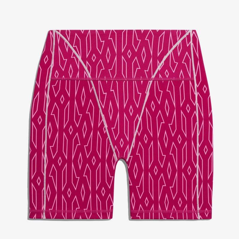 Короткие тайтсы adidas Ivy Park Monogram Short Tights Bold Pink
