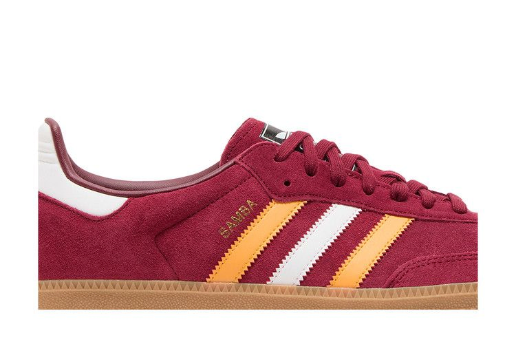Кроссовки adidas Samba OG 'Collegiate Burgundy Yellow'