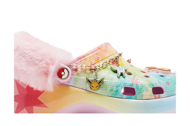 Кроссовки Crocs Pokémon x Wmns Classic Platform Clog 'Eevee'