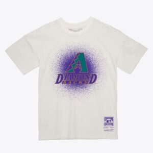 Mitchell-Ness-Cream-Arizona-Diamondbacks-Spray-Paint-T-Shirt-300x300