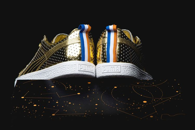 Кроссовки Puma Clyde 'All Gold'
