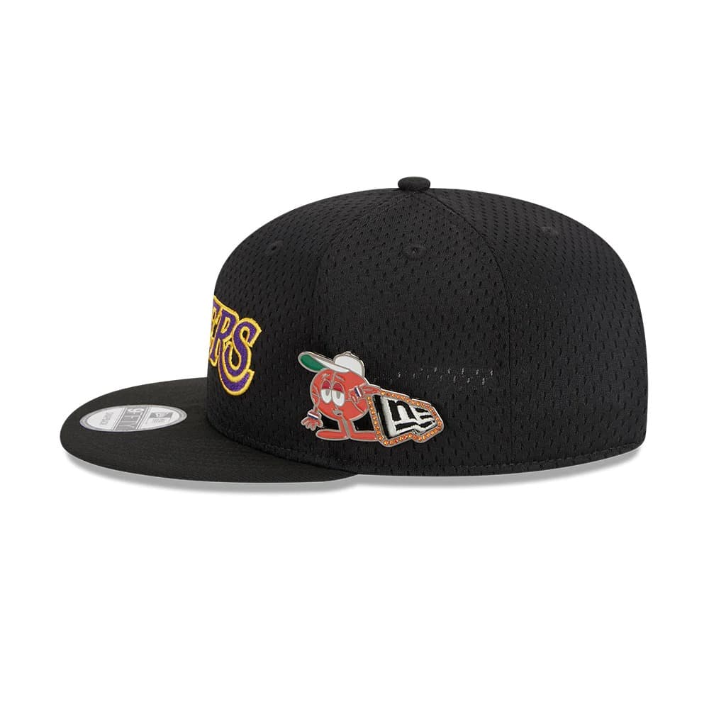 Бейсболка New Era Los Angeles Lakers Post Up Pin 9FIFTY NBA Snapback Hat