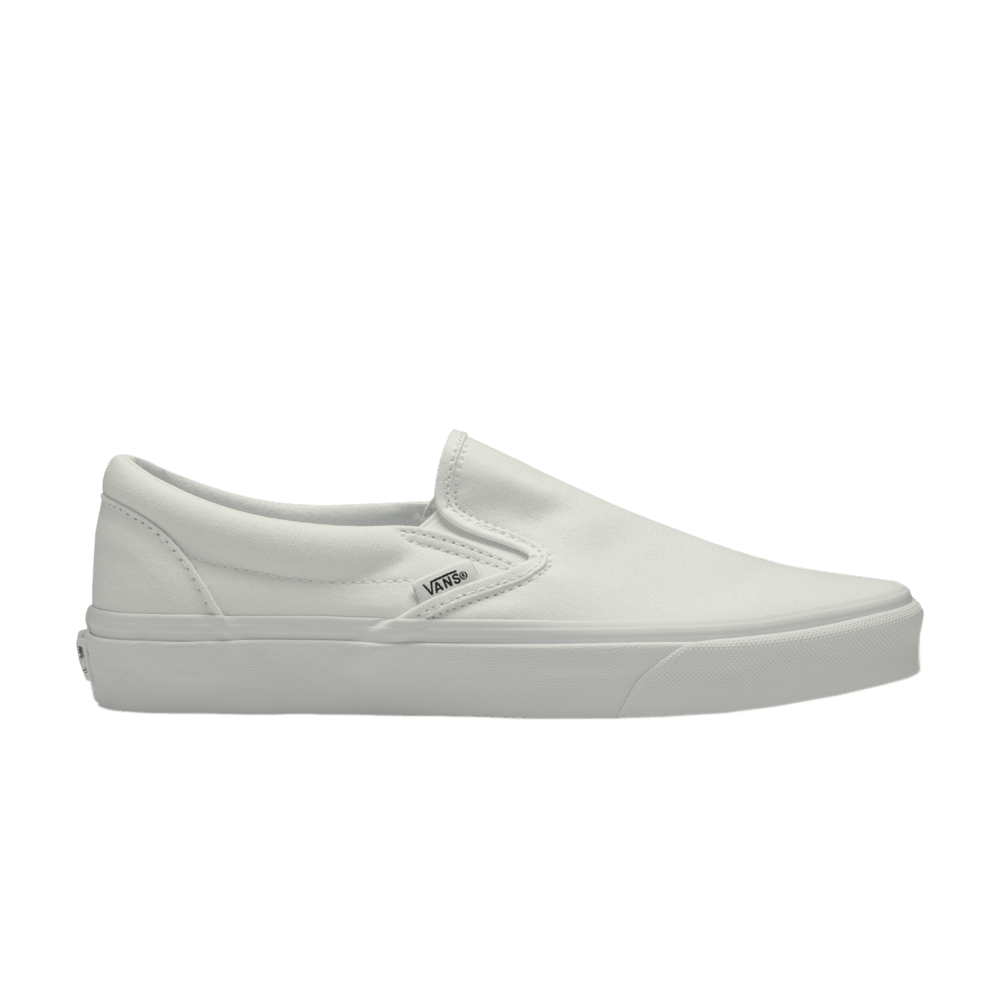 Кроссовки Vans Classic Slip-On 'White Canvas'