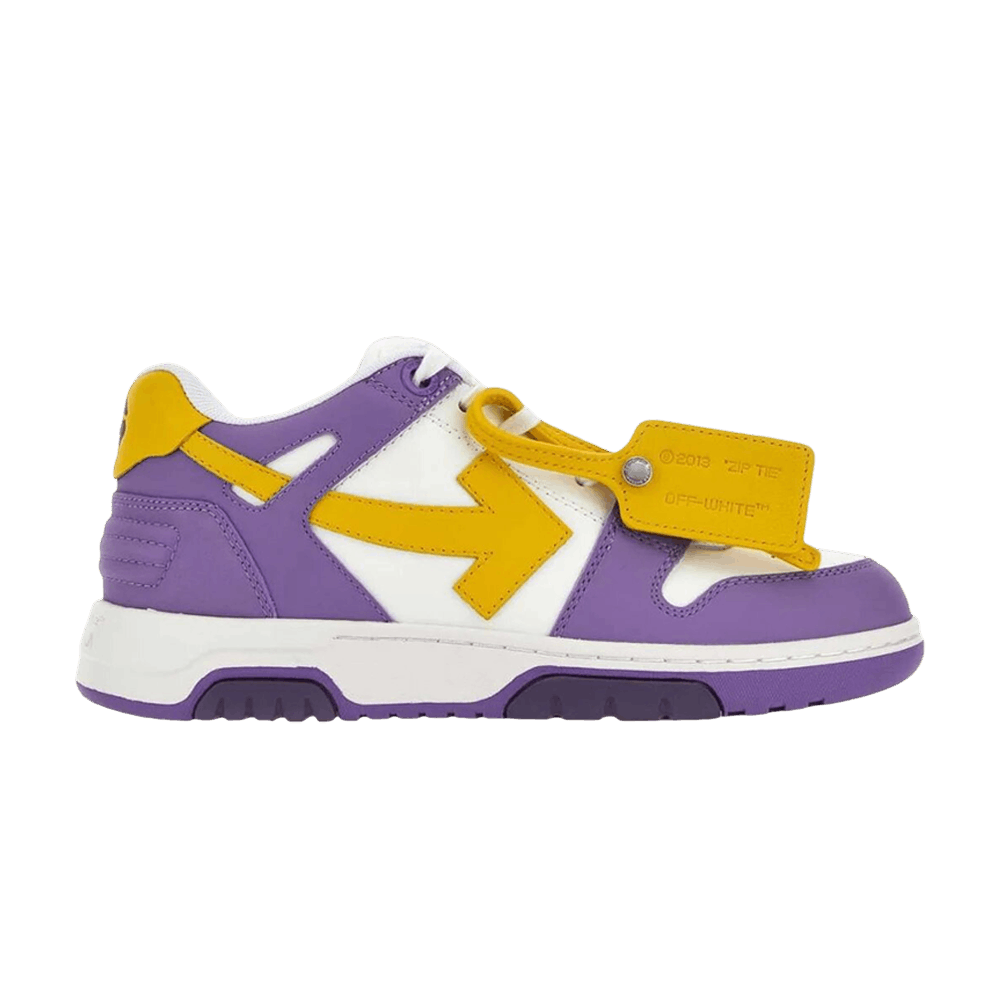 Кроссовки Off-White Out of Office Low 'Purple Yellow'