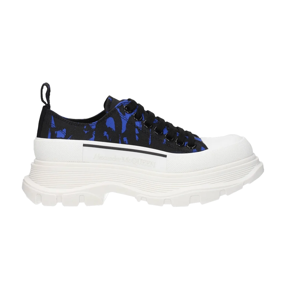Krossovki-Alexander-McQueen-Wmns-Tread-Slick-Low-Lace-Up-Graffiti-Logo-Blue-Black