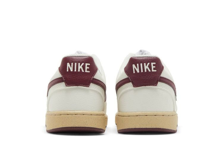 Кроссовки Nike Court Vision Low Next Nature 'Sail Dark Beetroot'