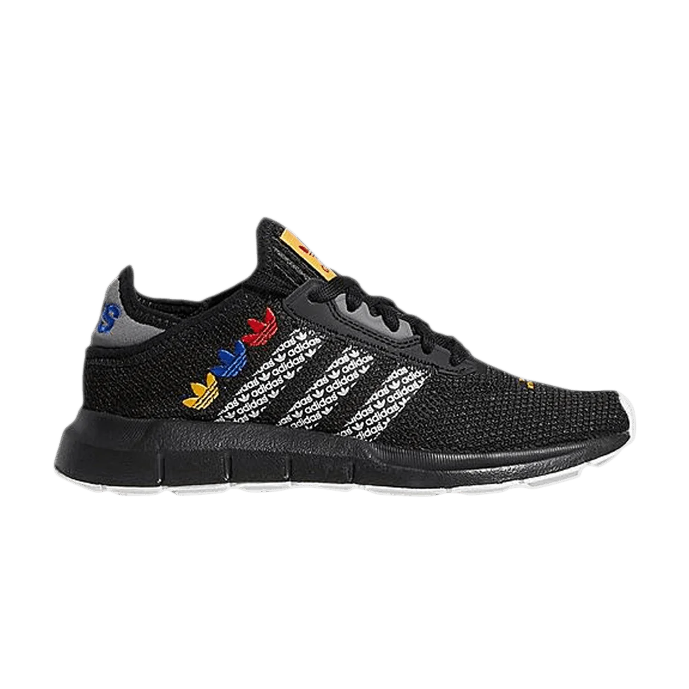 Krossovki-Adidas-Swift-Run-X-J-Logo-Print-Black