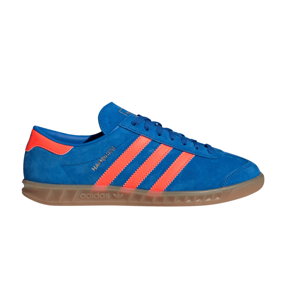 Кроссовки adidas Wmns Hamburg 'Blue Bird Solar Orange'