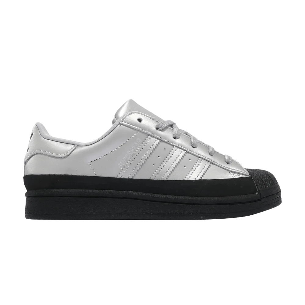 Krossovki-adidas-Wmns-Superstar-Silver-Metallic-Black