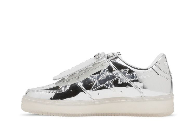 Кроссовки Hajime Sorayama x Bapesta 'Silver'