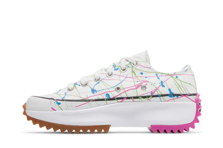 Converse Wmns Run Star Hike Low 'Splatter Paint - White'