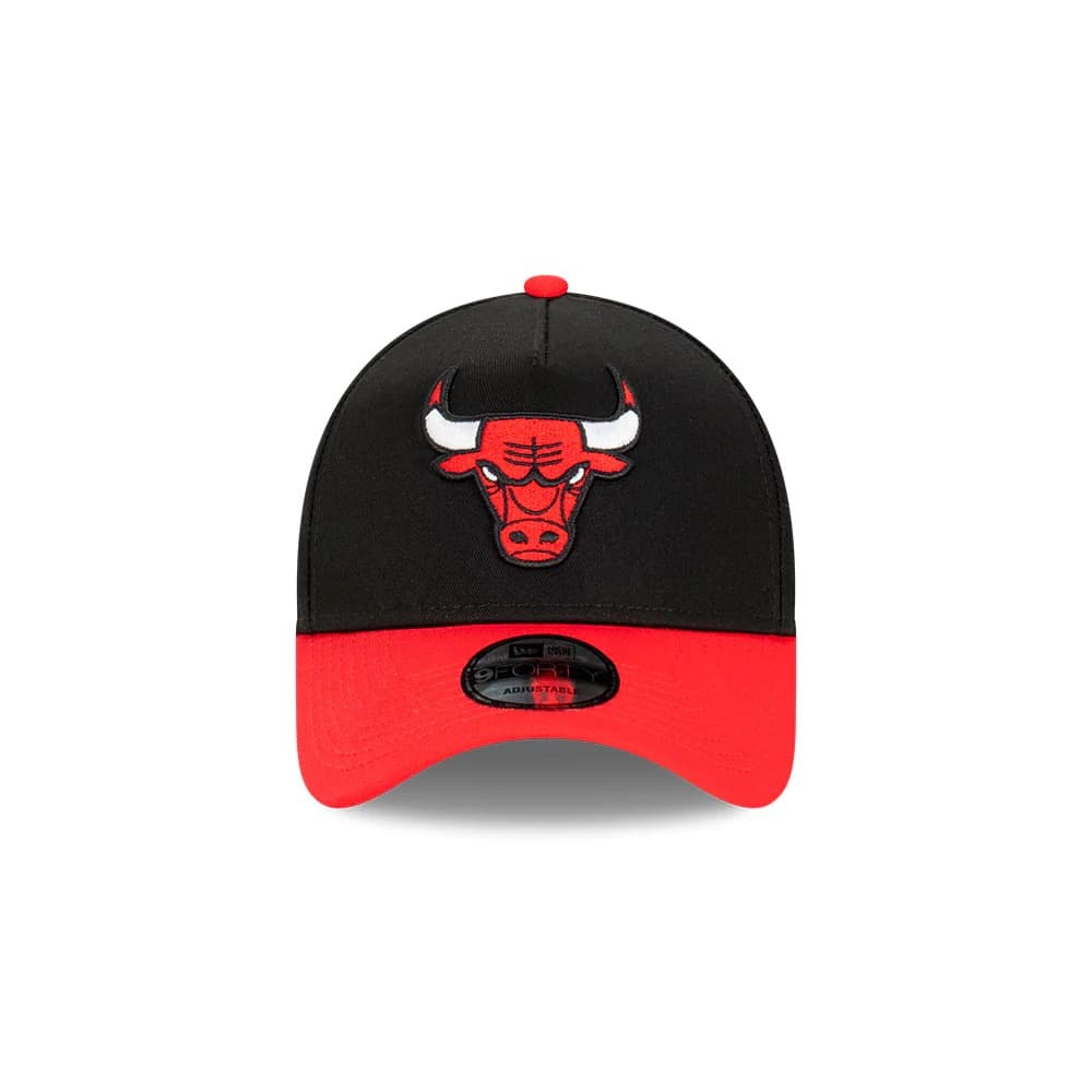 Бейсболка New Era Chicago Bulls Two Tone 9-FORTY A-Frame NBA Snapback Hat