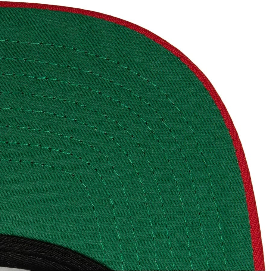 Mitchell-Ness-Black-Detroit-Red-Wings-Crooked-Path-Snapback-Hat-2