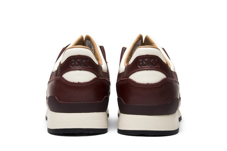 Кроссовки ASICS Packer Shoes x J.Crew x Gel Lyte 3 '1907 Collection Oxblood'
