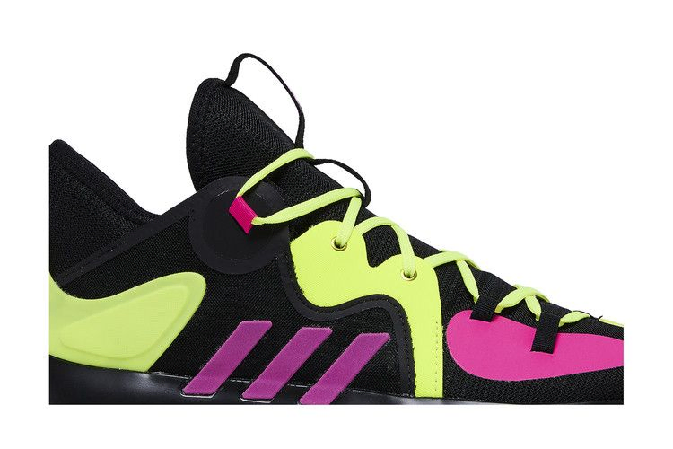 Кроссовки Adidas Harden Stepback 2 'Black Shock Pink Yellow'