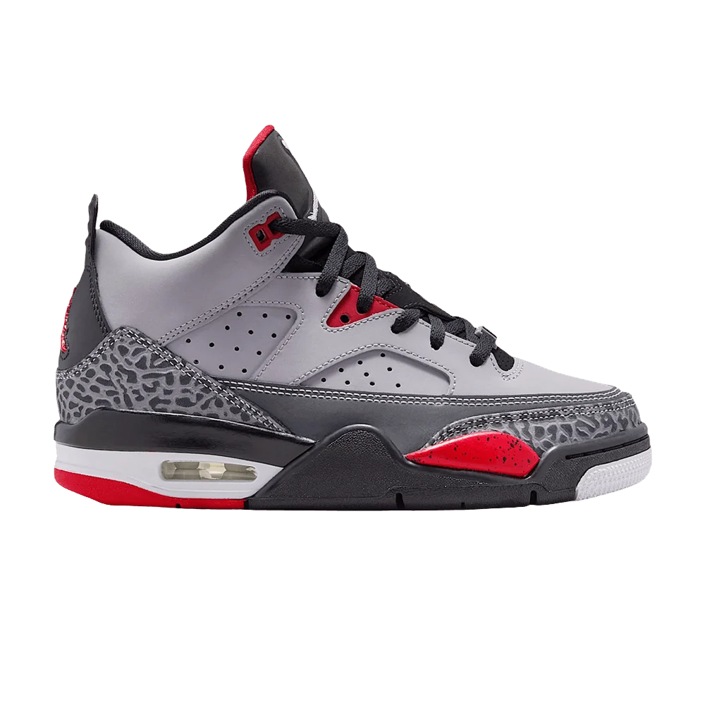 Krossovki-Air-Jordan-Son-Of-Mars-Low-GS-Cement-Grey-Black-Fire-Red