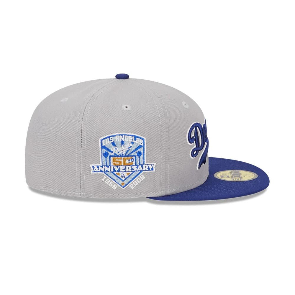 Бейсболка New Era Los Angeles Dodgers 59FIFTY Retro Script MLB Fitted Hat