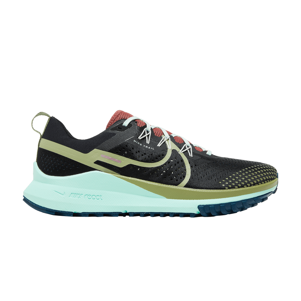 Кроссовки Nike React Pegasus Trail 4 'Black Alligator Mint'