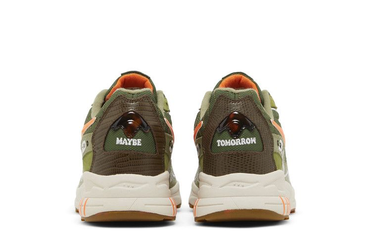 Кроссовки Maybe Tomorrow x Saucony 3D Grid Hurricane 'Tortoise'