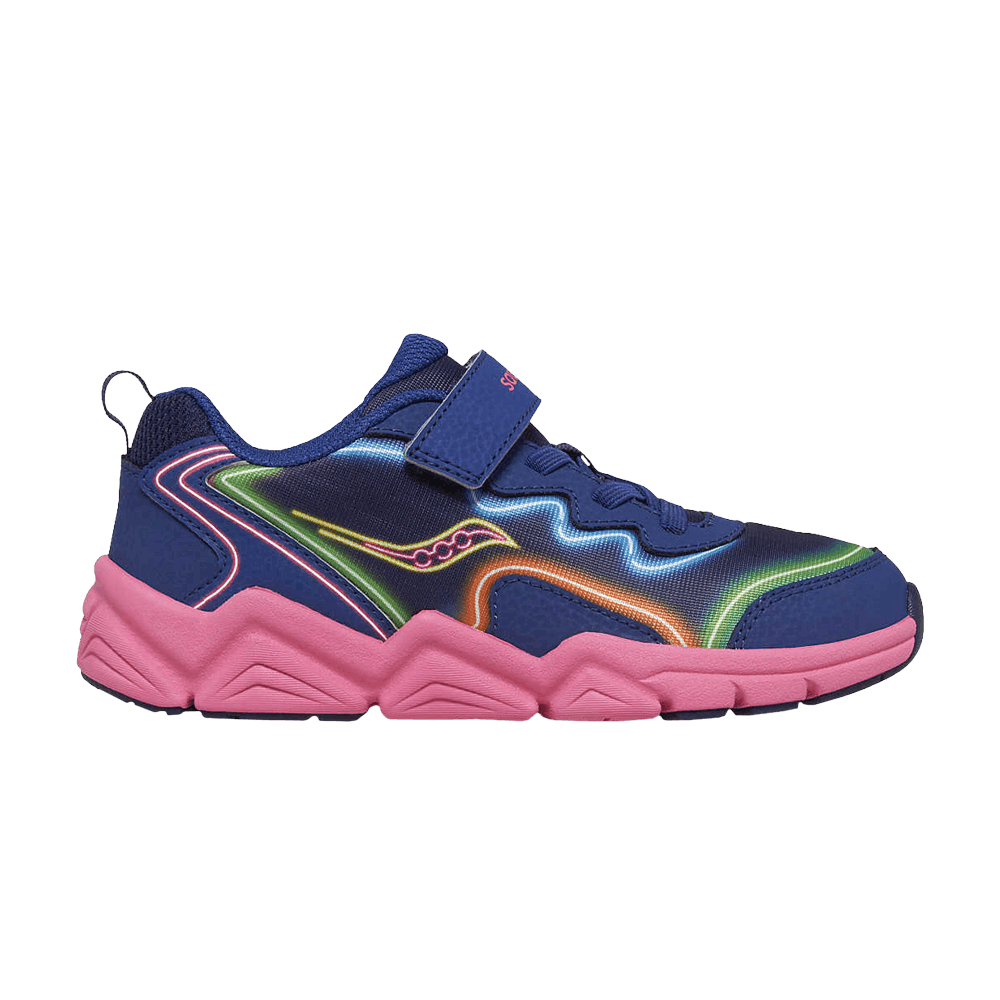 Кроссовки Saucony Flash A/C 3.0 Big Kid 'Neon Blue Pink'