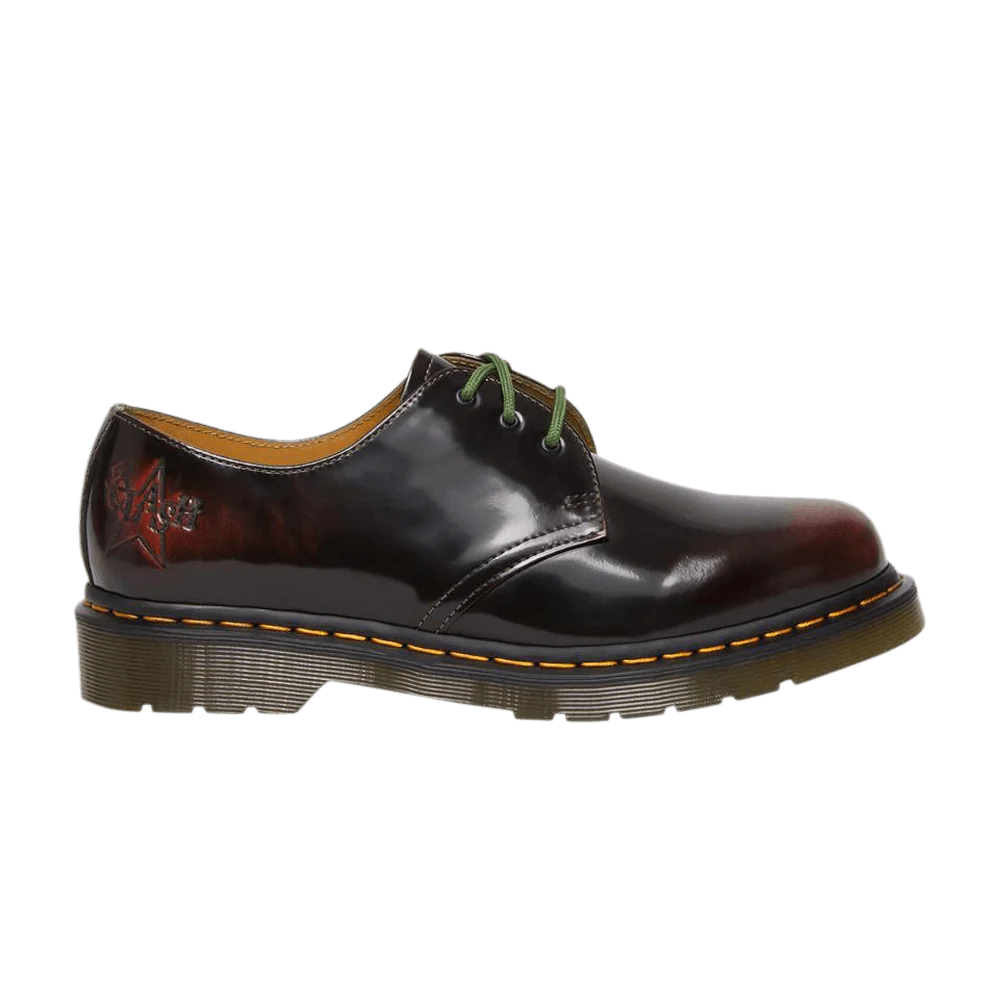 Krossovki-The-Clash-x-Dr.-Martens-1461-Cherry-Red