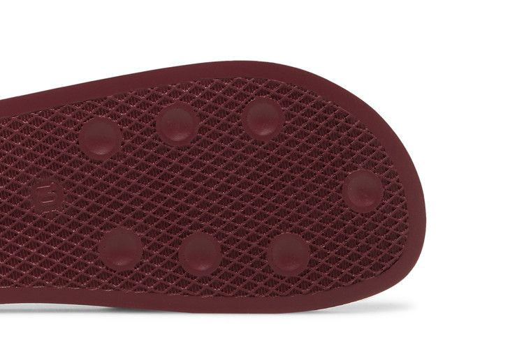 adidas Adilette Slides 'Quiet Crimson'
