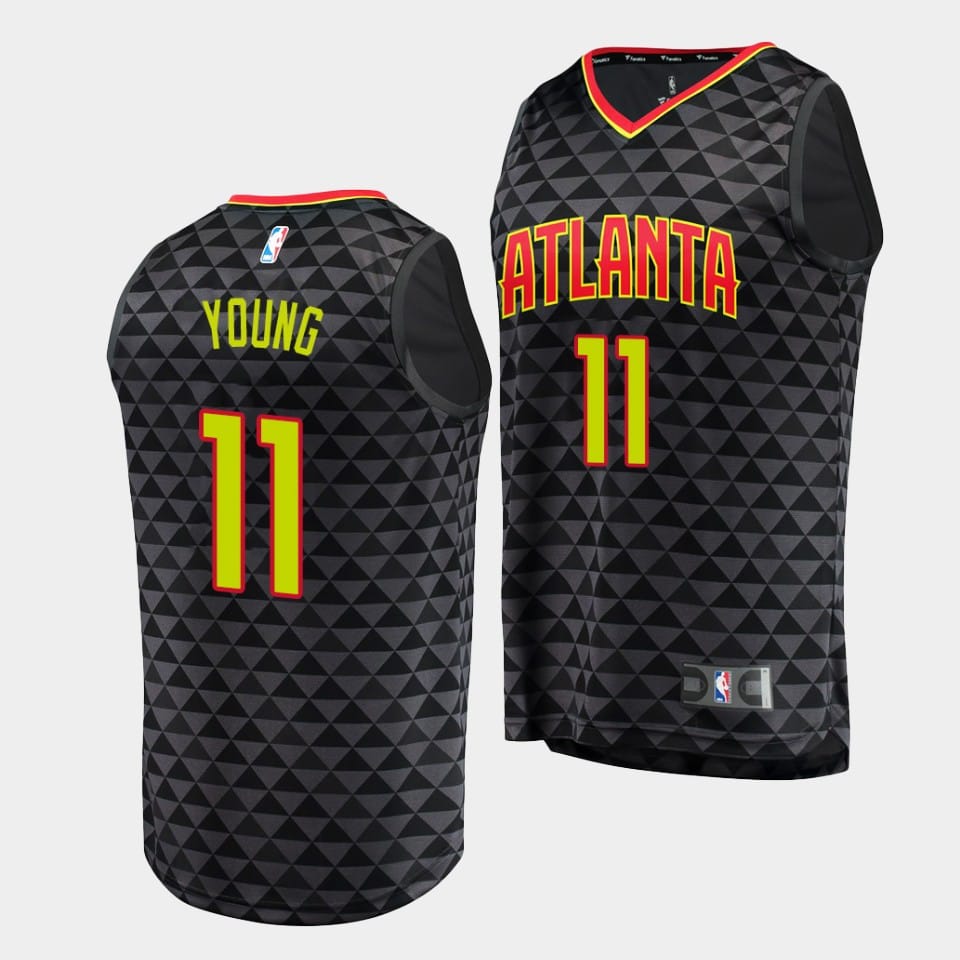 Atlanta-Hawks-11-Trae-Young-Icon-Fanatics-Branded-Black-Jersey-