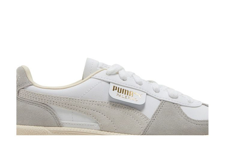 Кроссовки Puma Palermo Leather Big Kid 'White Cool Light Grey'