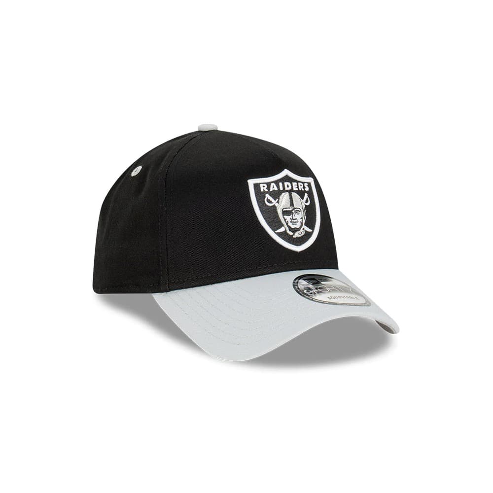 New-Era-Las-Vegas-Raiders-Two-Tone-9-FORTY-A-Frame-NFL-Snapback-Hat-1