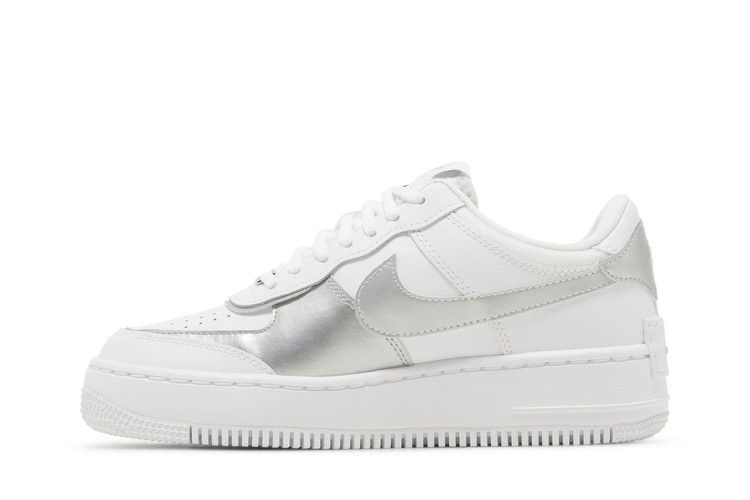 Кроссовки Nike Wmns Air Force 1 Shadow 'White Metallic Silver'