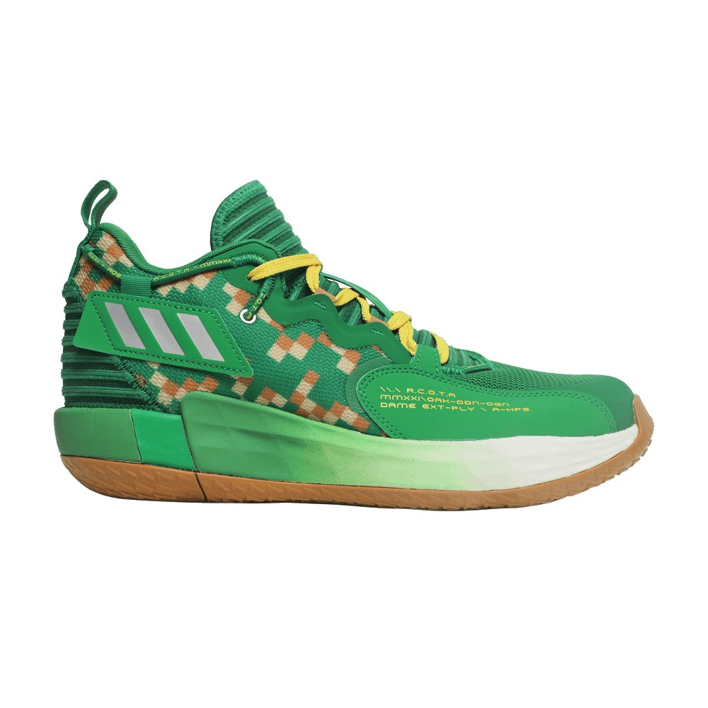 Кроссовки Adidas Dame 7 EXTPLY 'Team Green'