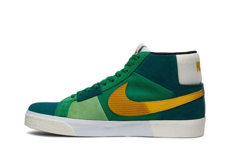 Кроссовки Nike Zoom Blazer Mid Premium SB 'Mosaic Pack - Aloe Verde'