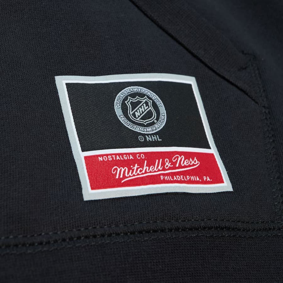 Худи Mitchell & Ness Black 2023 NHL Stadium Series Lockup Pullover Hoodie