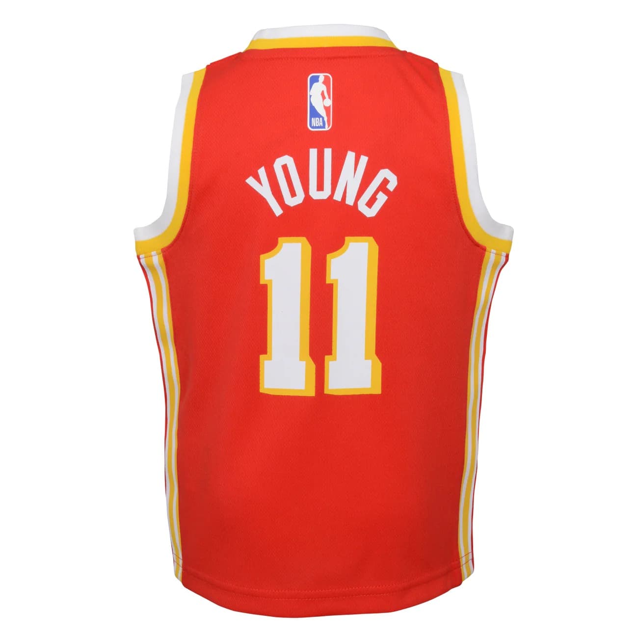 2023-24-Atlanta-Hawks-Trae-Young-11-Boys-Swingman-Icon-Edition-Red-Jersey-3