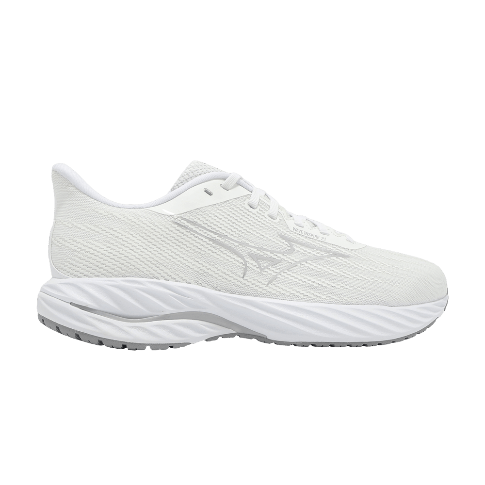 Кроссовки Mizuno Wave Inspire 21 Super Wide 'White Ultimate Grey'