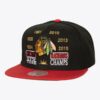 Mitchell-Ness-Black-Chicago-Blackhawks-Champ-Is-Here-Snapback-Hat-100x100