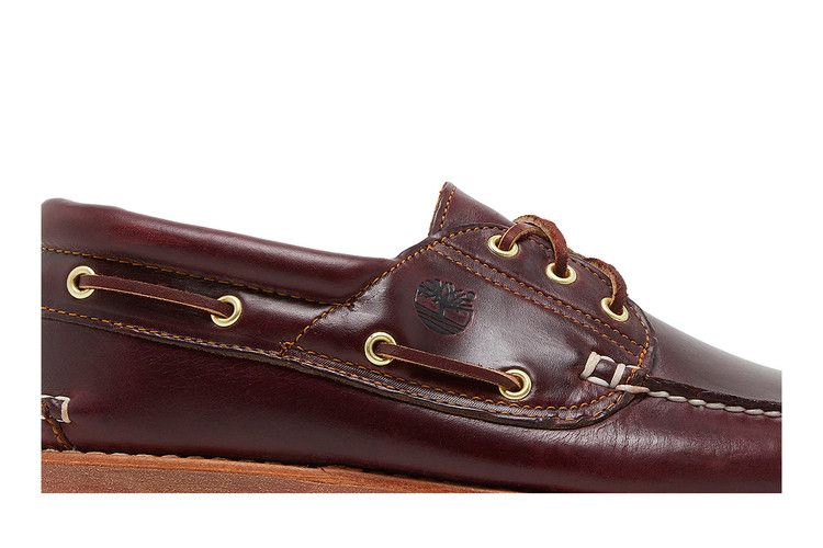 Кроссовки Timberland 3-Eye Lug Handsewn Boat 'Brown'