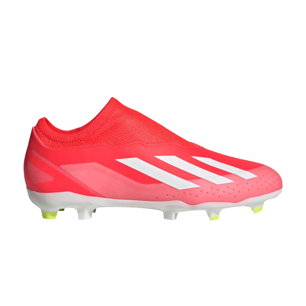 Кроссовки Adidas X Crazyfast League Laceless FG J 'Energy Citrus Pack'