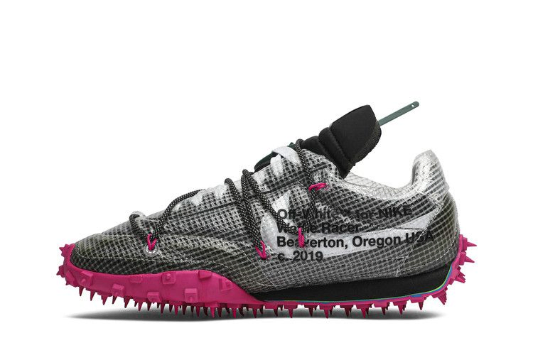Кроссовки Off-White x Nike Wmns Waffle Racer 'Fuchsia'