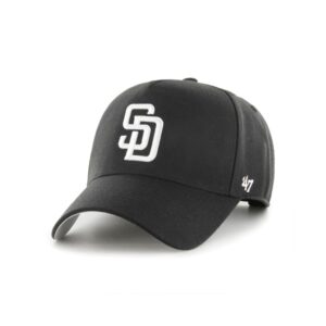 47-Brand-San-Diego-Padres-Black-White-47-MVP-DT-MLB-Snapback-Hat-1-300x300