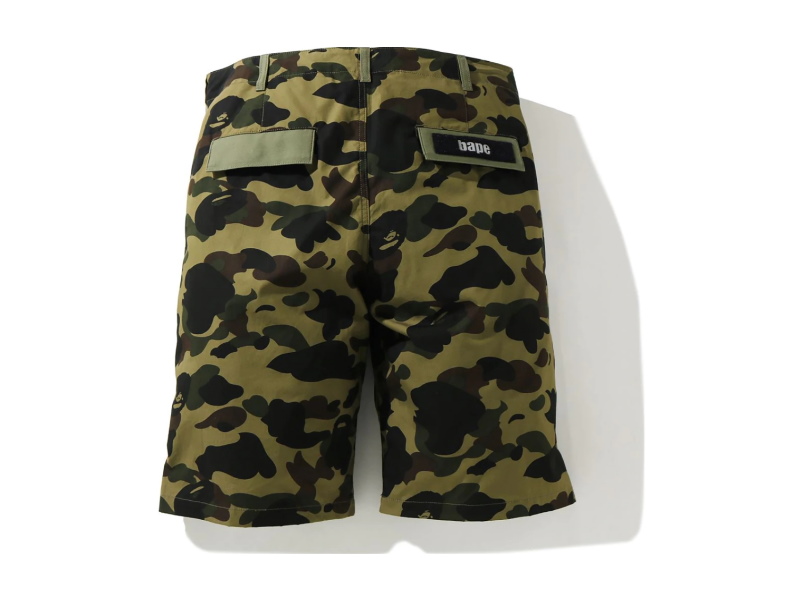 Спортивные шорты BAPE 1st Camo Multi Pocket Shorts Green