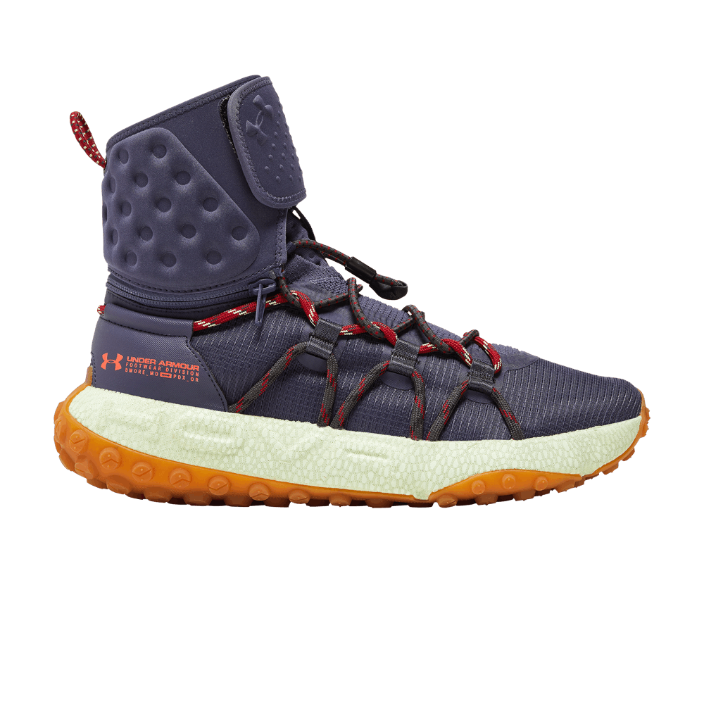 Кроссовки Under Armour HOVR Summit Fat Tire Cuff 'Tempered Steel Phosphor Green'