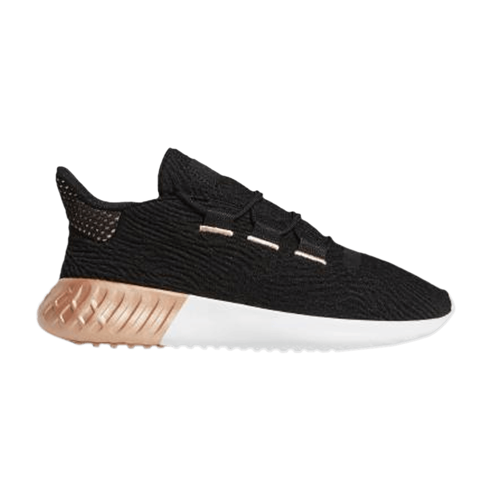 Кроссовки Adidas Wmns Tubular Dusk 'Black Platinum Metallic'