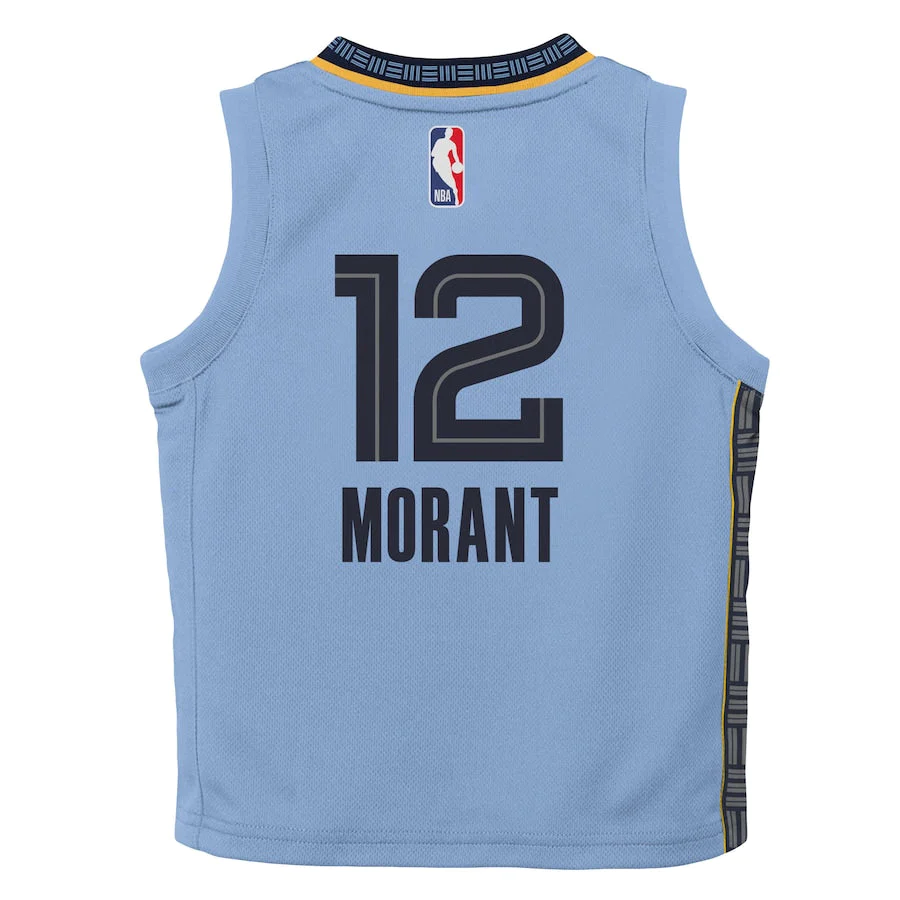 2023-24-Memphis-Grizzlies-Ja-Morant-12-Boys-Statement-Edition-Blue-Jersey-3