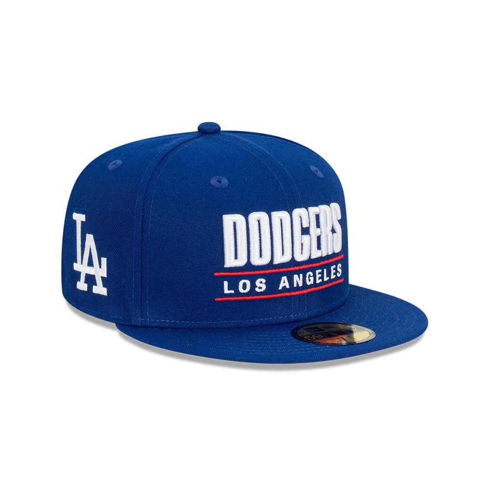 New-Era-Los-Angeles-Dodgers-Stacked-59FIFTY-MLB-Fitted-Blue-Hat-2