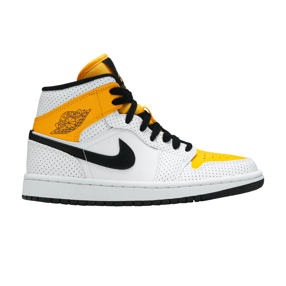 Krossovki-Wmns-Air-Jordan-1-Mid-Perforated-White-University-Gold