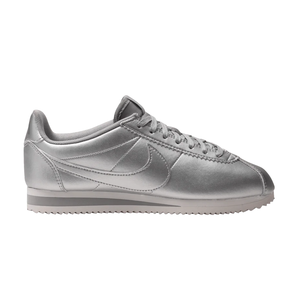 Krossovki-Nike-Wmns-Classic-Cortez-Leather-Metallic-Silver