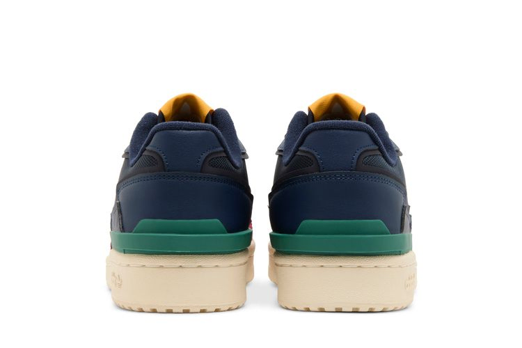 Кроссовки Adidas Forum Exhibit Low 2.0 'Navy Burgundy Green'